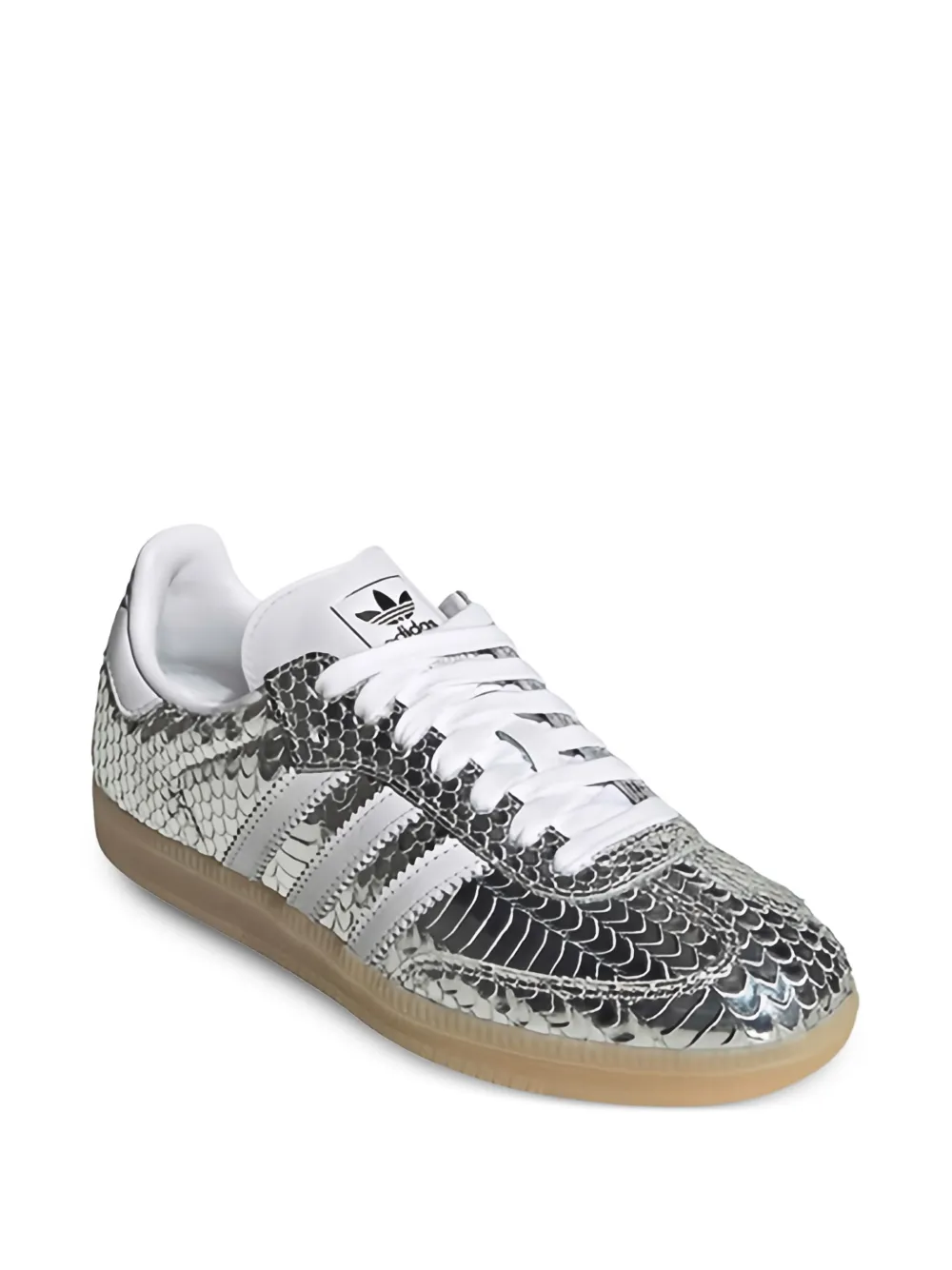 adidas Samba sneakers met slangen-effect Zilver