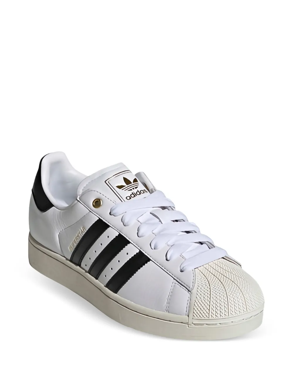 adidas Superstar sneakers met strepen Wit