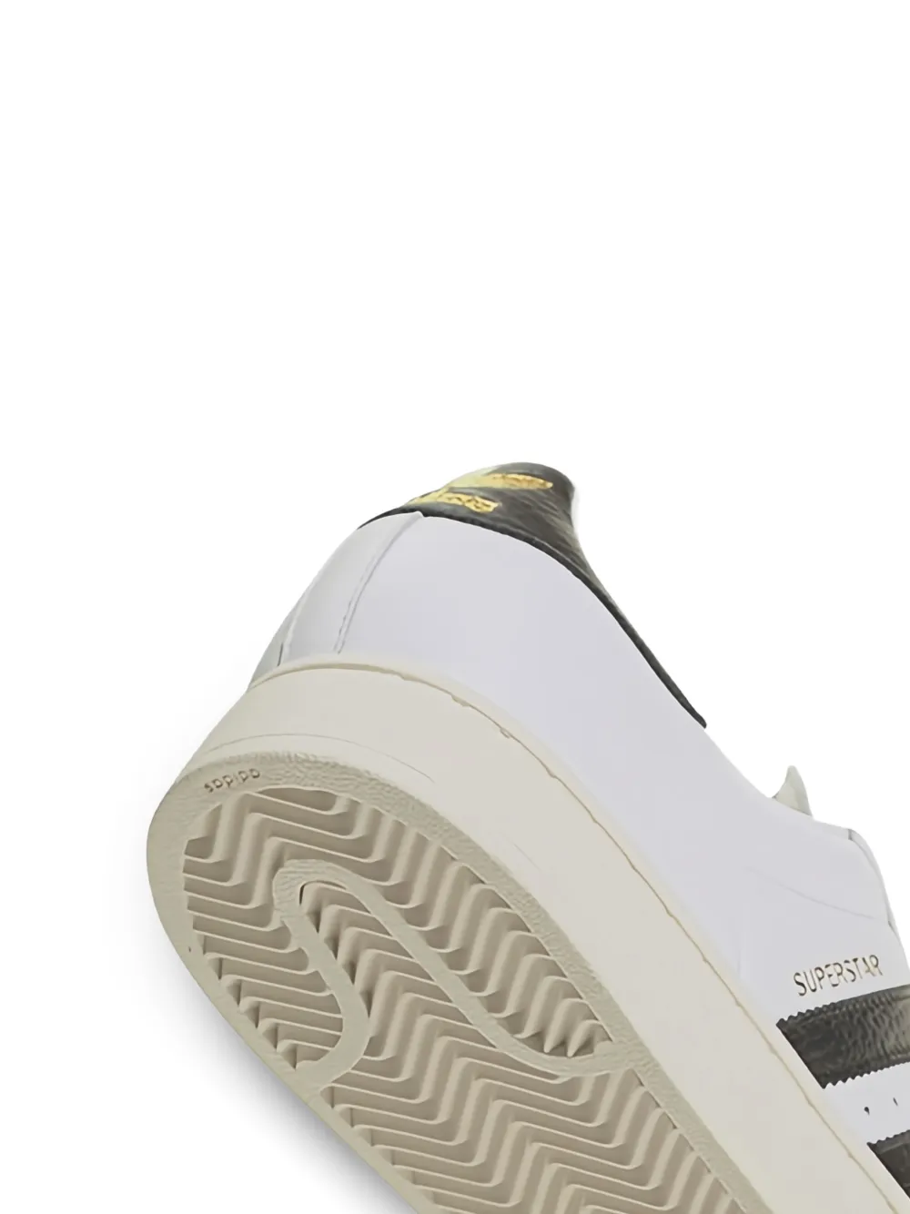 adidas Superstar sneakers met strepen Wit