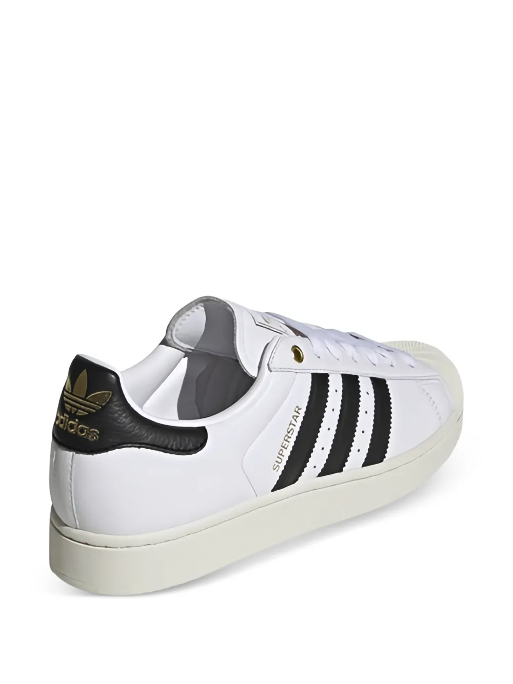 adidas Superstar sneakers met strepen Wit
