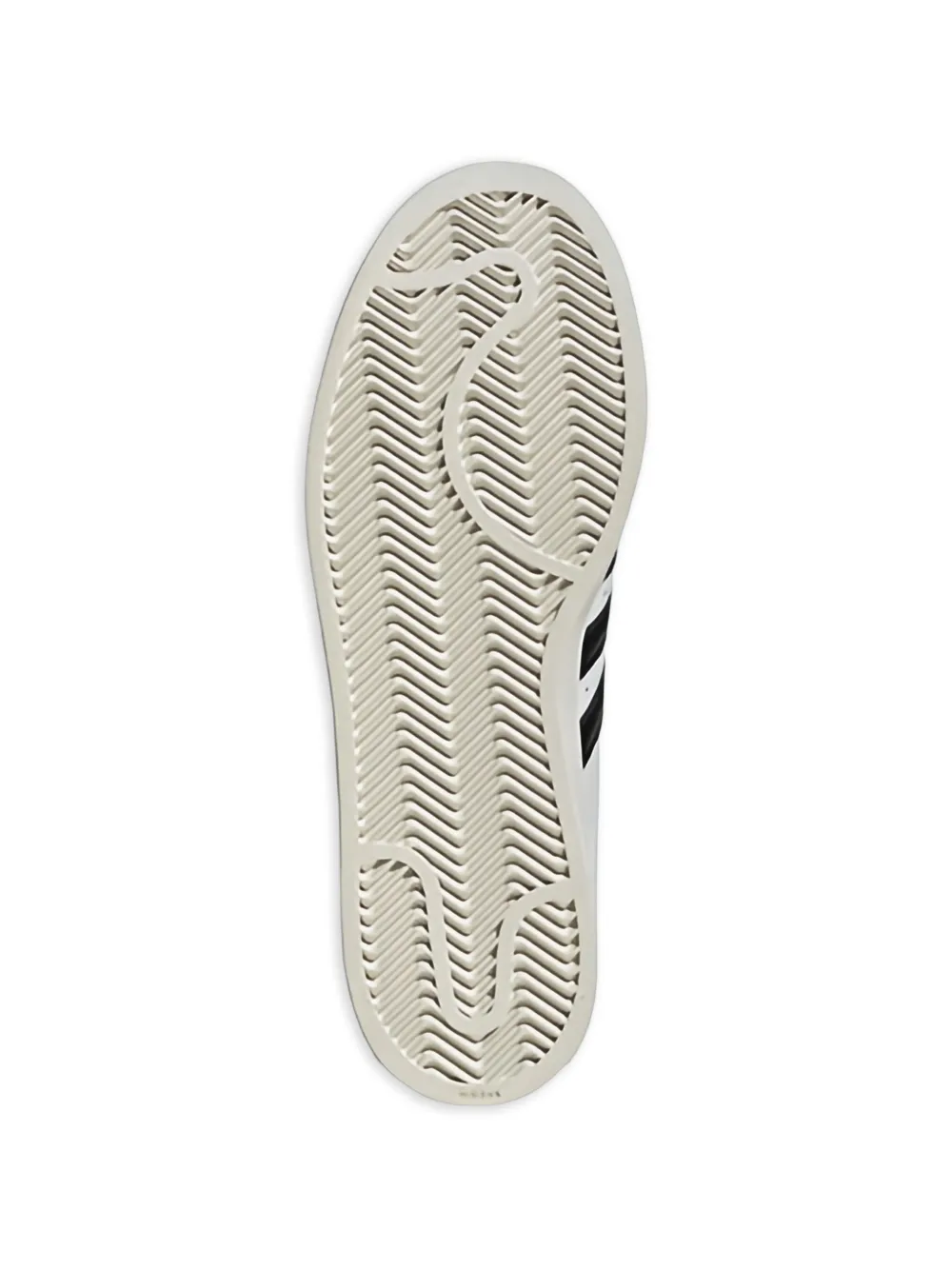 adidas Superstar sneakers met strepen Wit