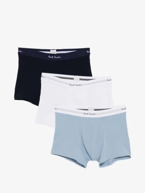 Paul Smith logo-waistband briefs (set of three)