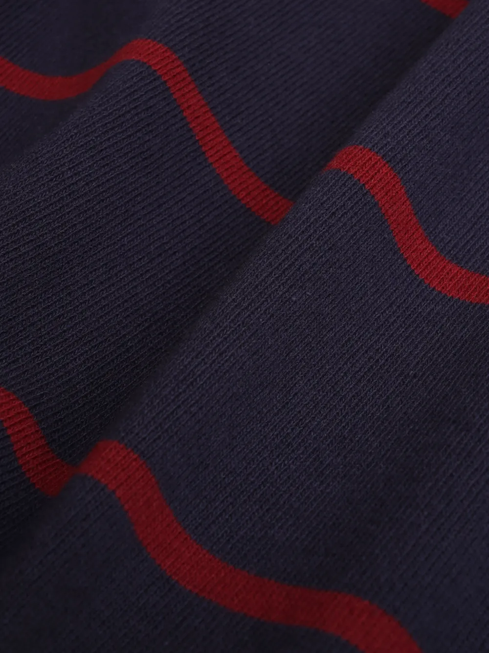 Sporty & Rich Gestreept poloshirt Blauw