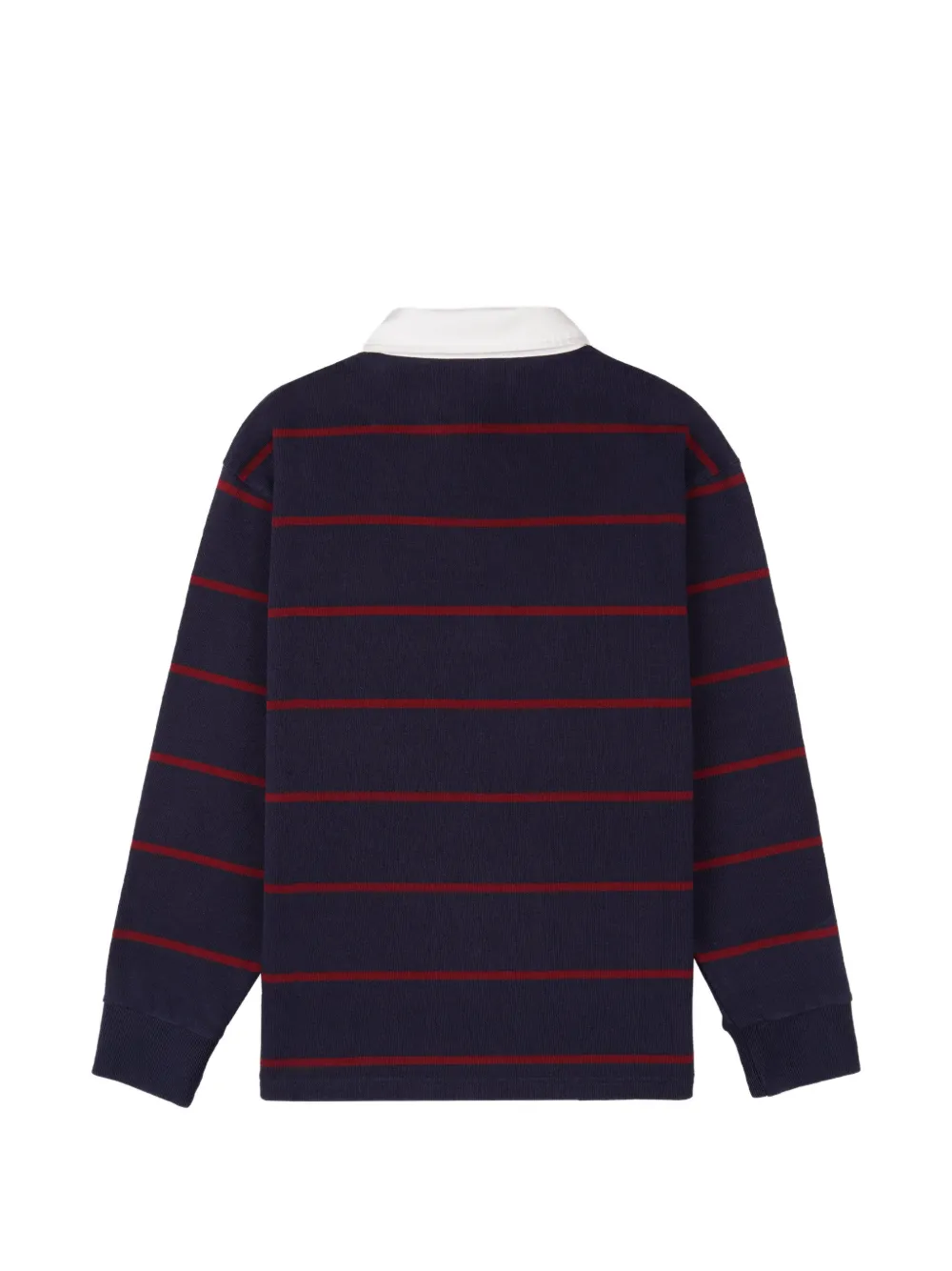 Sporty & Rich Gestreept poloshirt Blauw