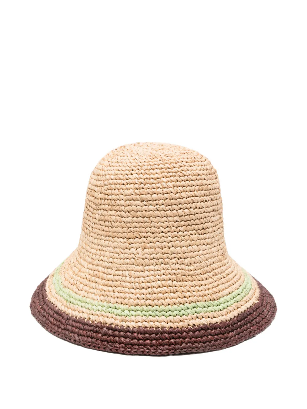 ZIMMERMANN stripe-detail bucket hat - Toni neutri