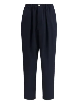 Maison Margiela クロップド パンツ | ブルー | FARFETCH JP