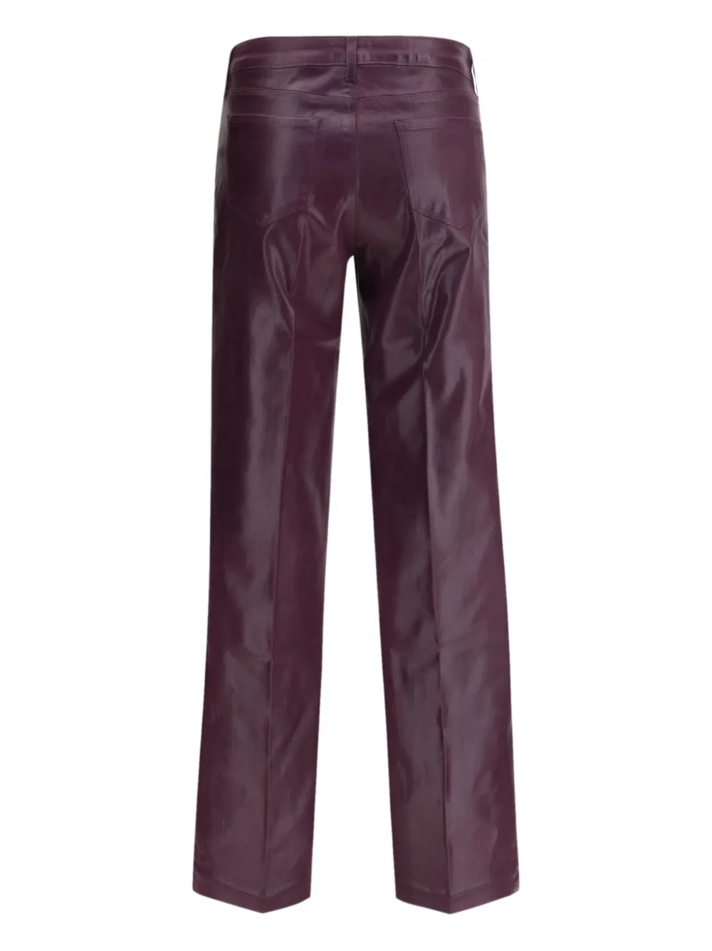 L'Agence Marty coated flared trousers | Flared & Bell-Bottom Pants | Image 2