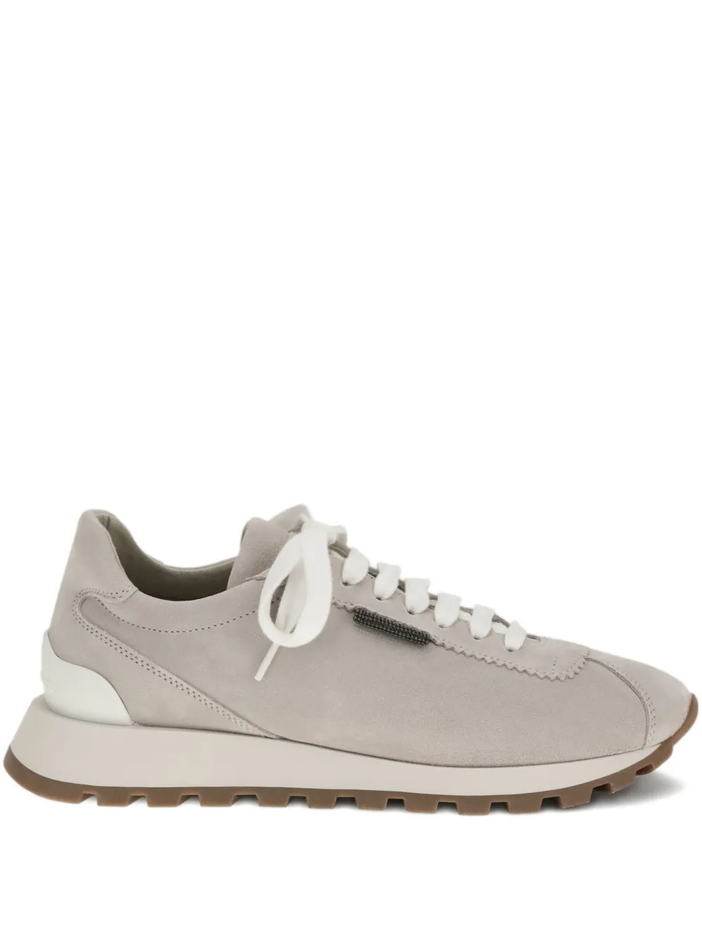 Brunello Cucinelli lace-up sneakers - Toni neutri
