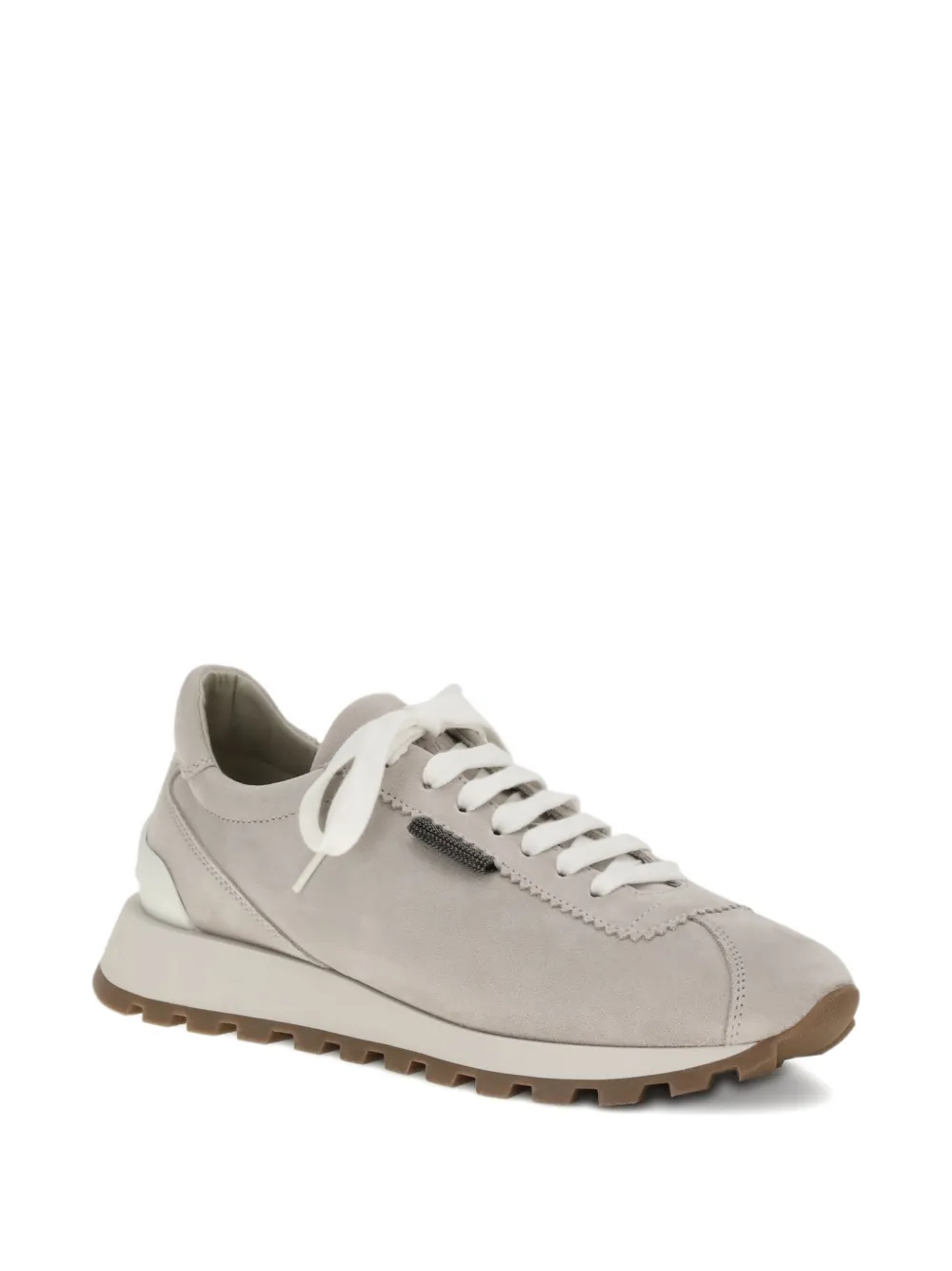 Brunello Cucinelli lace-up sneakers - Beige