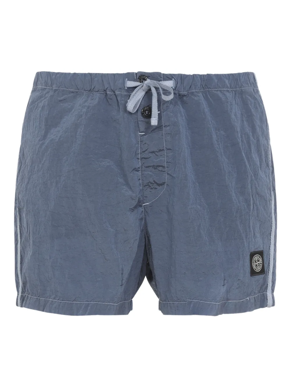 Stone Island drawstring stripe shorts | azul | Image 1