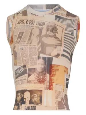 Bolero/Gilet Jean Paul Gaultier Multicolore - Taille 40 - Fibre Métallique - Occasion Parfait état