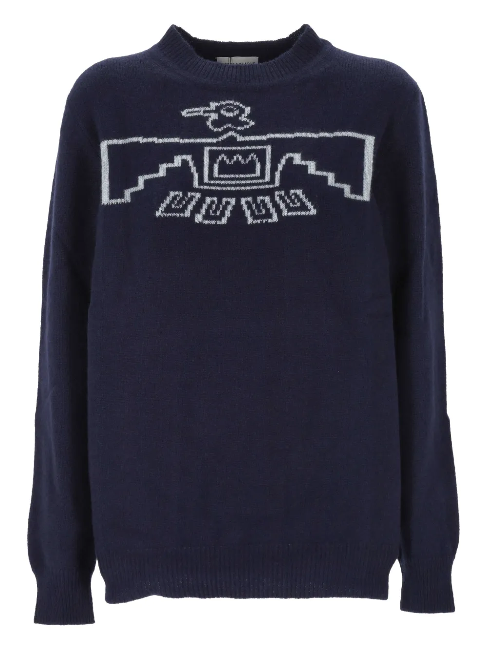 IRREPLACEABLE graphic-print sweater | Blue | Image 1