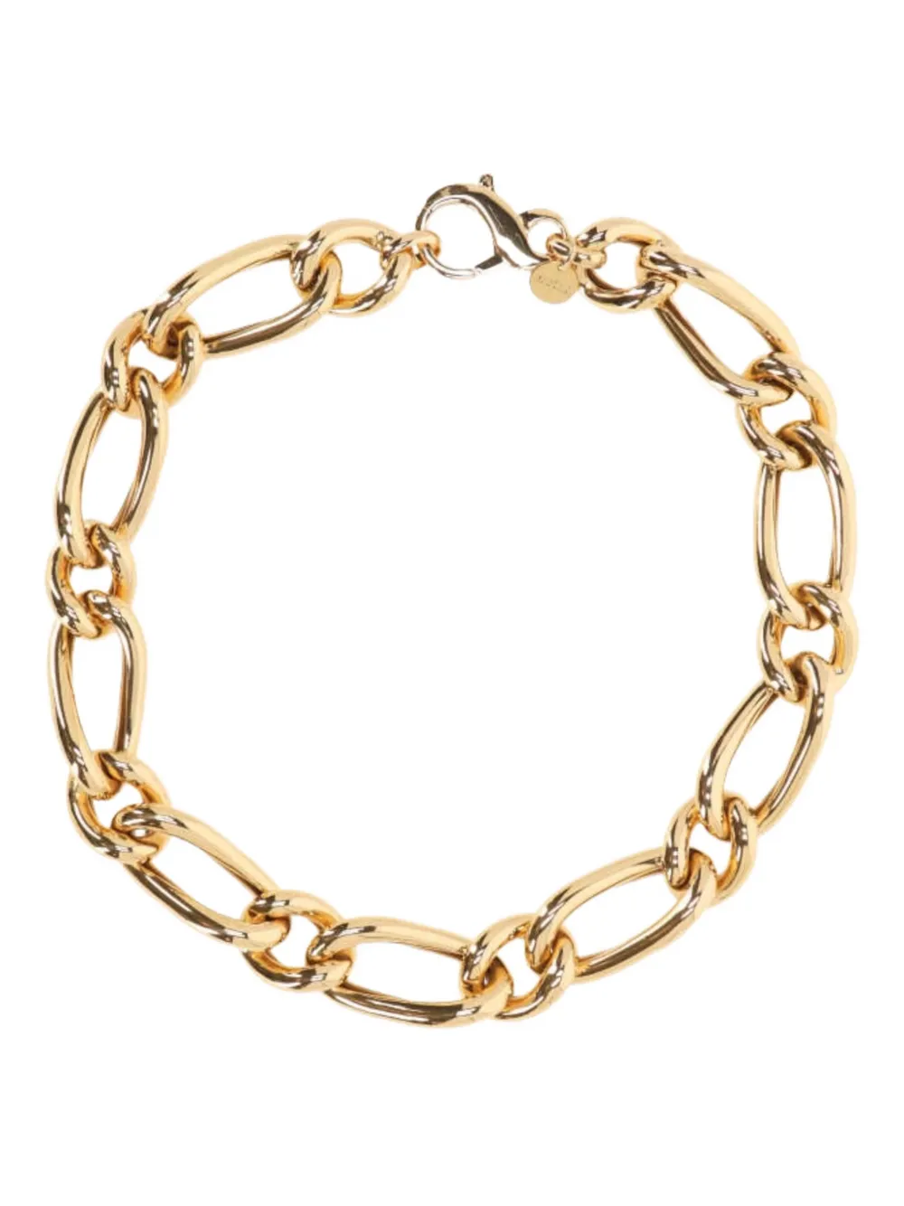 RASNA Knots Of Thought chain-link necklace - Oro