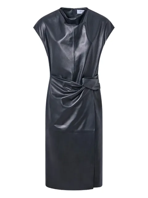 Yves Salomon Drapiertes Midikleid mit Knoten