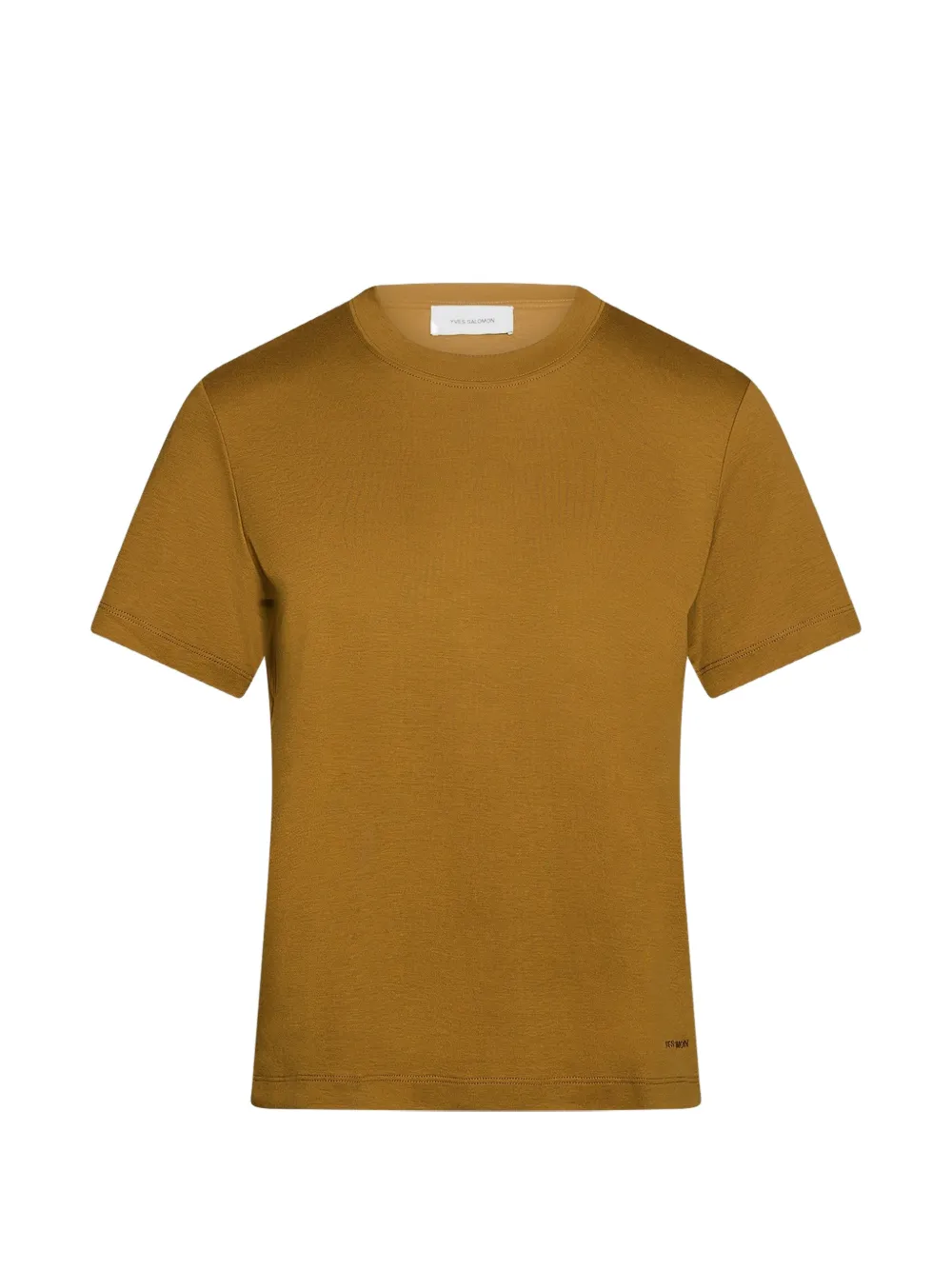 Yves Salomon T-shirt girocollo - Marrone