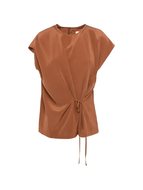 Yves Salomon top con detalle de lazo