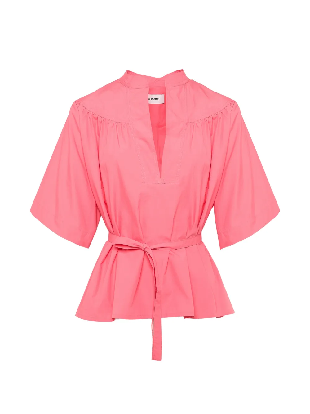 Yves Salomon Blusa con scollo a V - Rosa