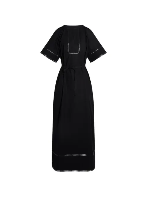 Yves Salomon vestido largo manga corta