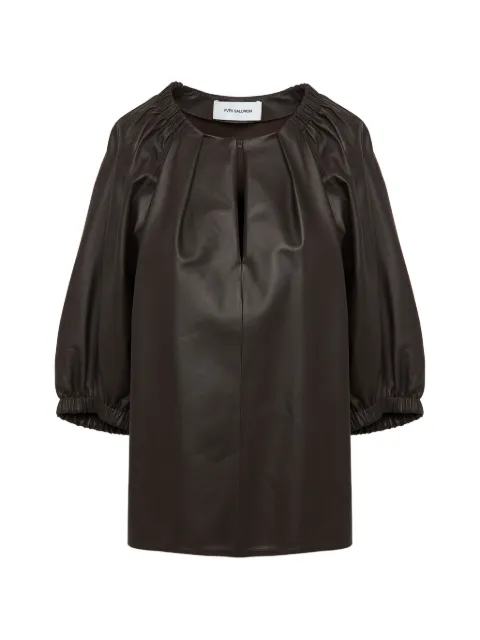 Yves Salomon top fluido de piel 