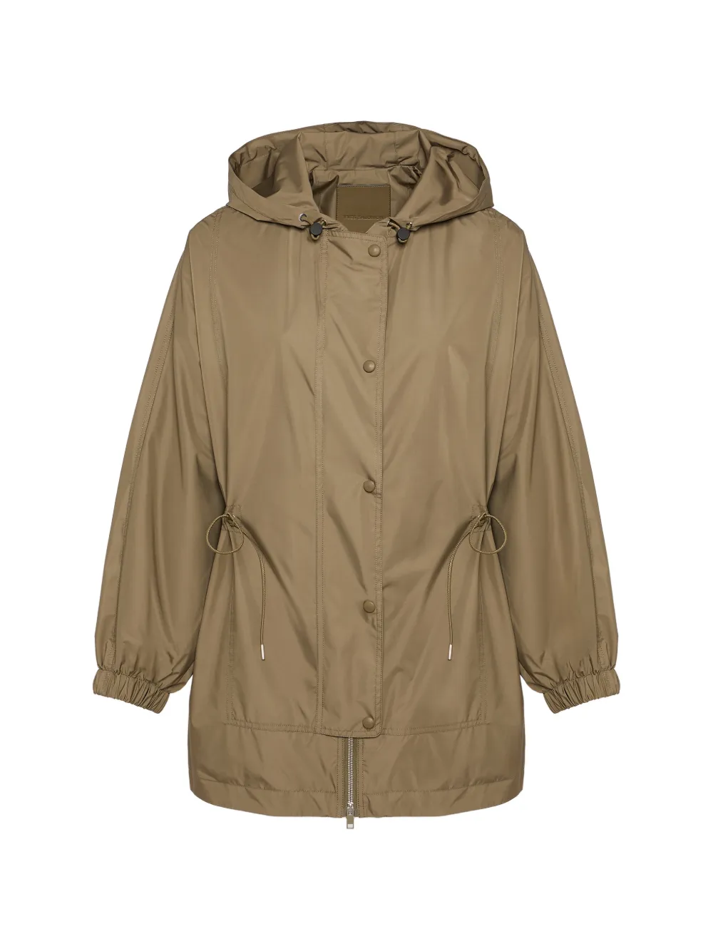 Yves Salomon hooded jacket - Verde