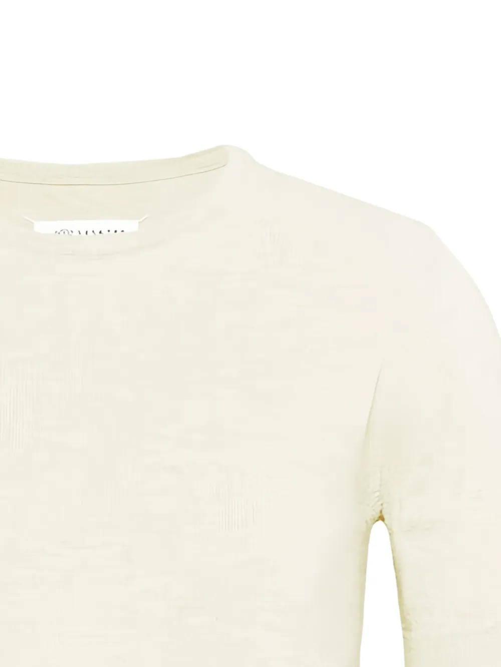 Maison Margiela T-shirt met korte mouwen Beige