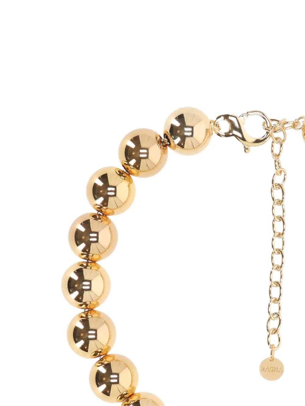 RASNA Wilma beaded-charm necklace - Goud