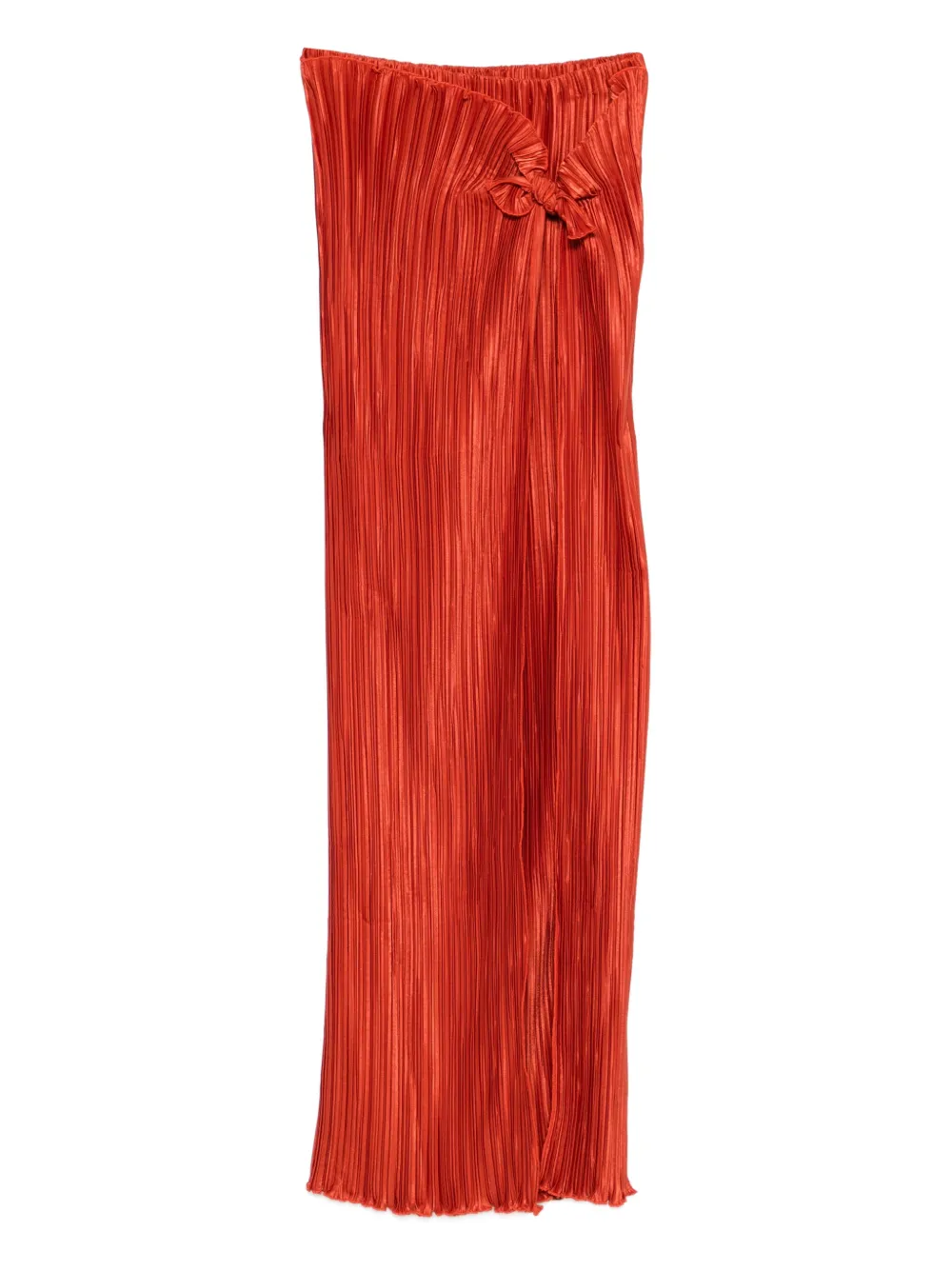 DAPHNE VALENTE x Louiza Theme maxi skirt - Rosso