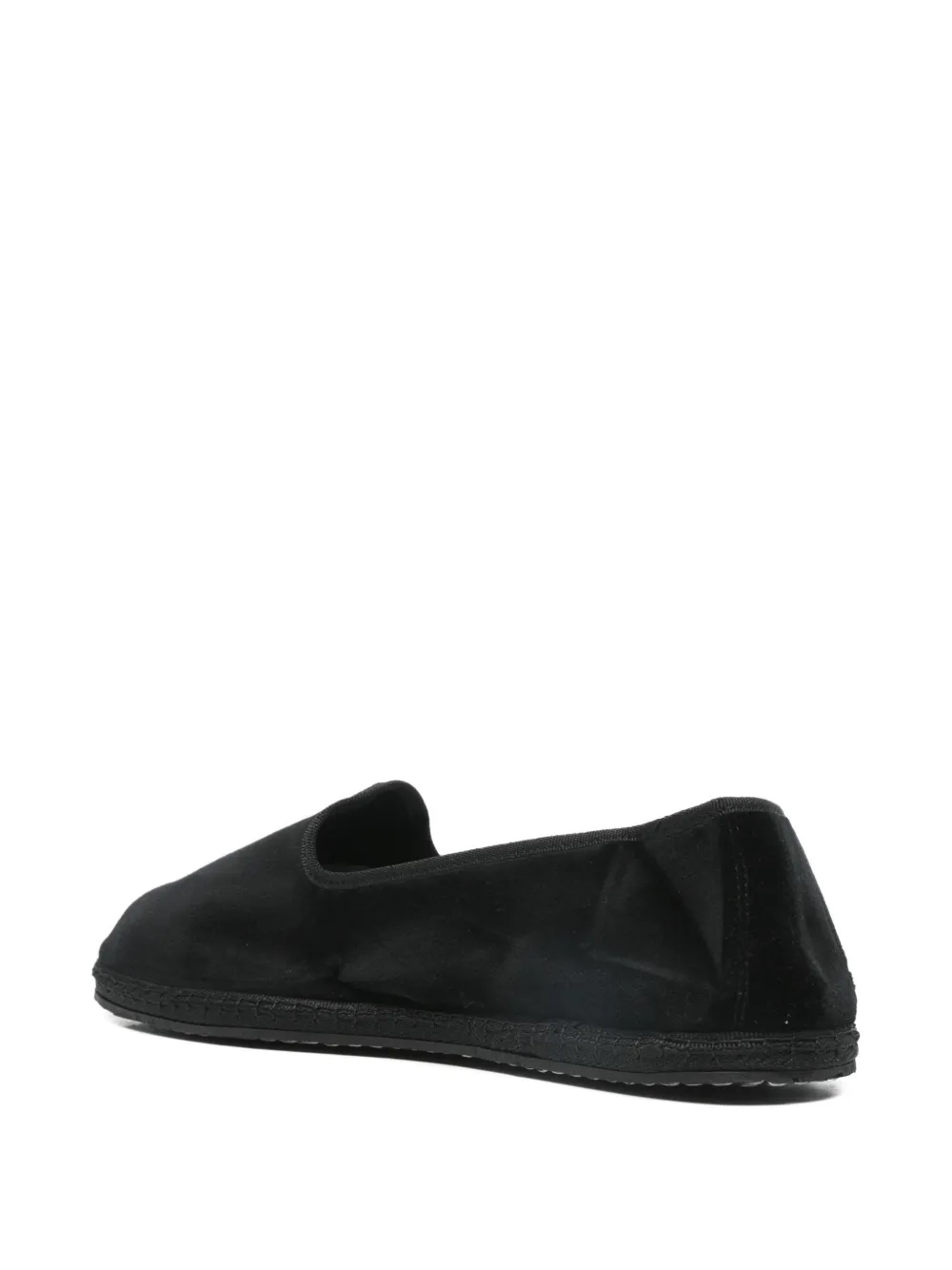 piedattere Modigliani fluwelen espadrilles Zwart