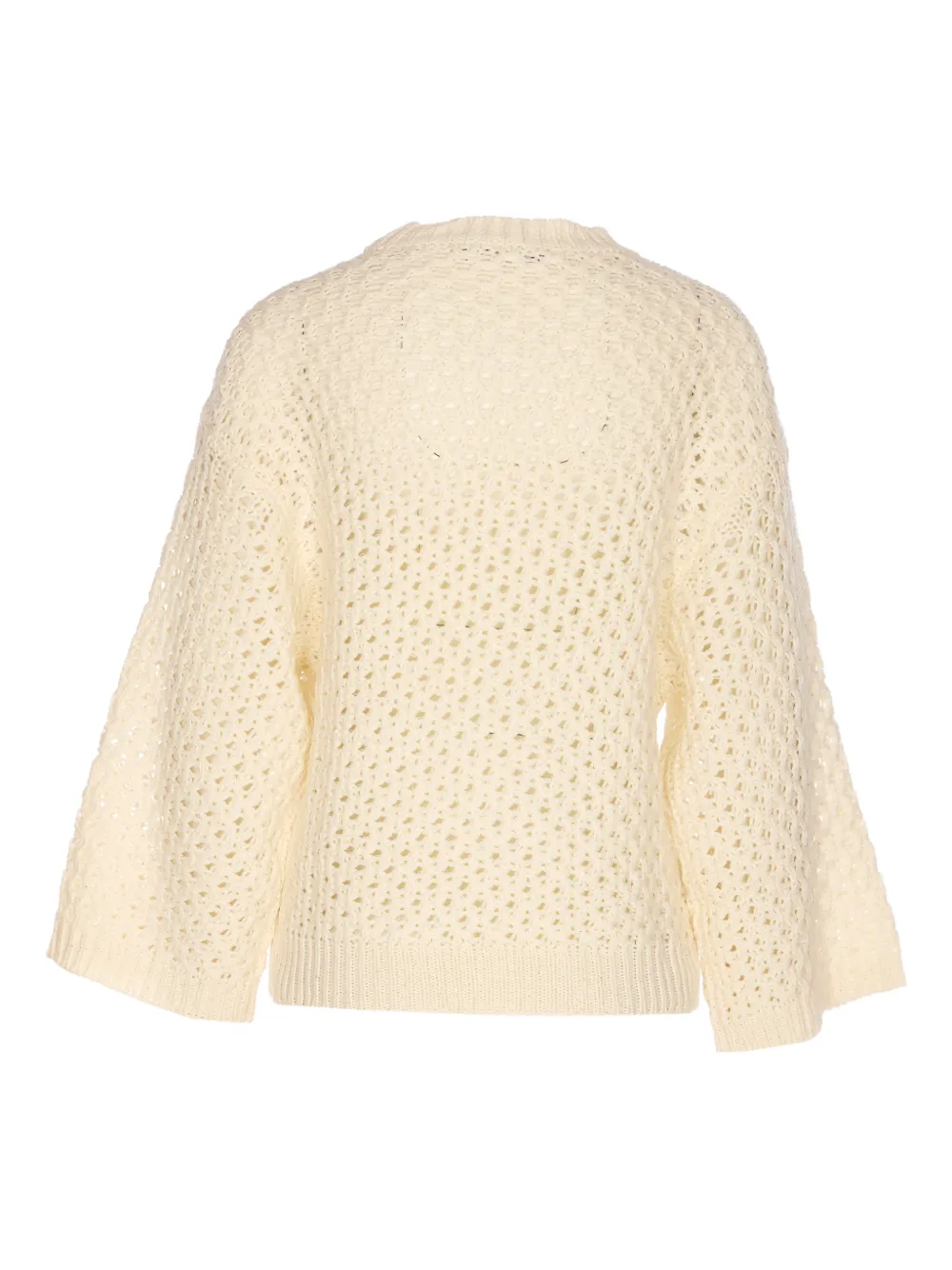Fabiana Filippi sequin-detail crew-neck Sweater | Neutrals