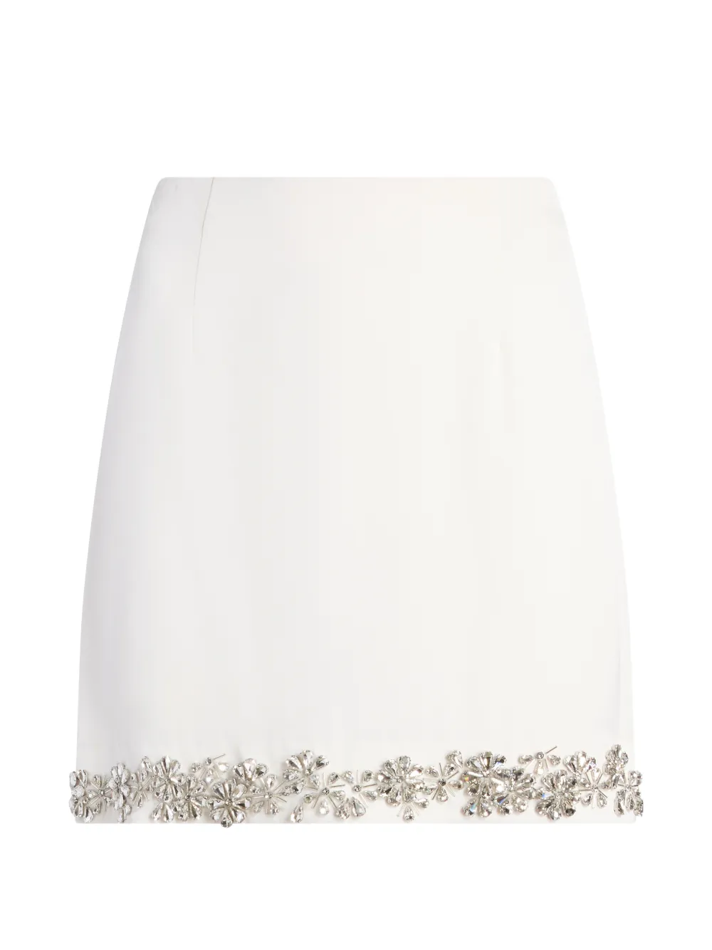 Cinq A Sept tumbling flowers adona skirt - Bianco