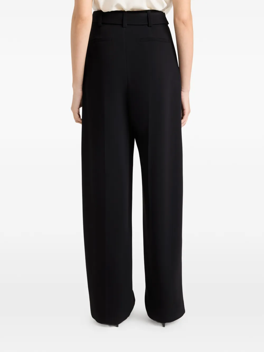  Cinq A Sept Renea Belted Trousers - Black 