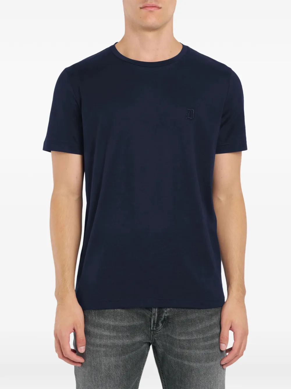 DONDUP short-sleeve logo T-shirt - Blauw