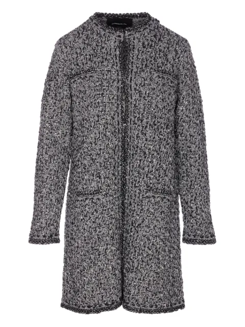 Fabiana Filippi abrigo con lentejuelas