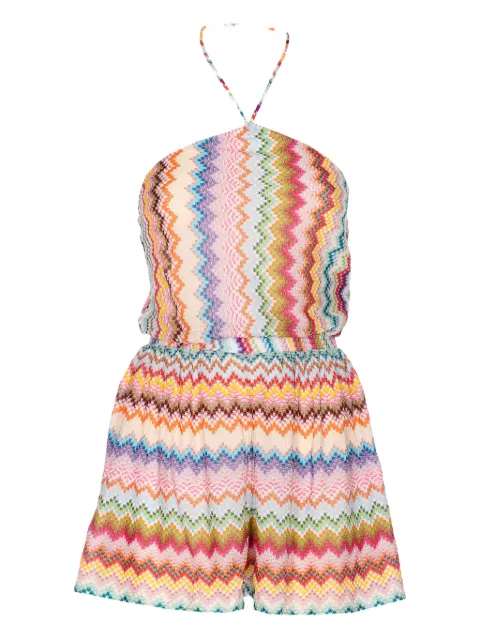 Missoni zig-zag-pattern playsuit