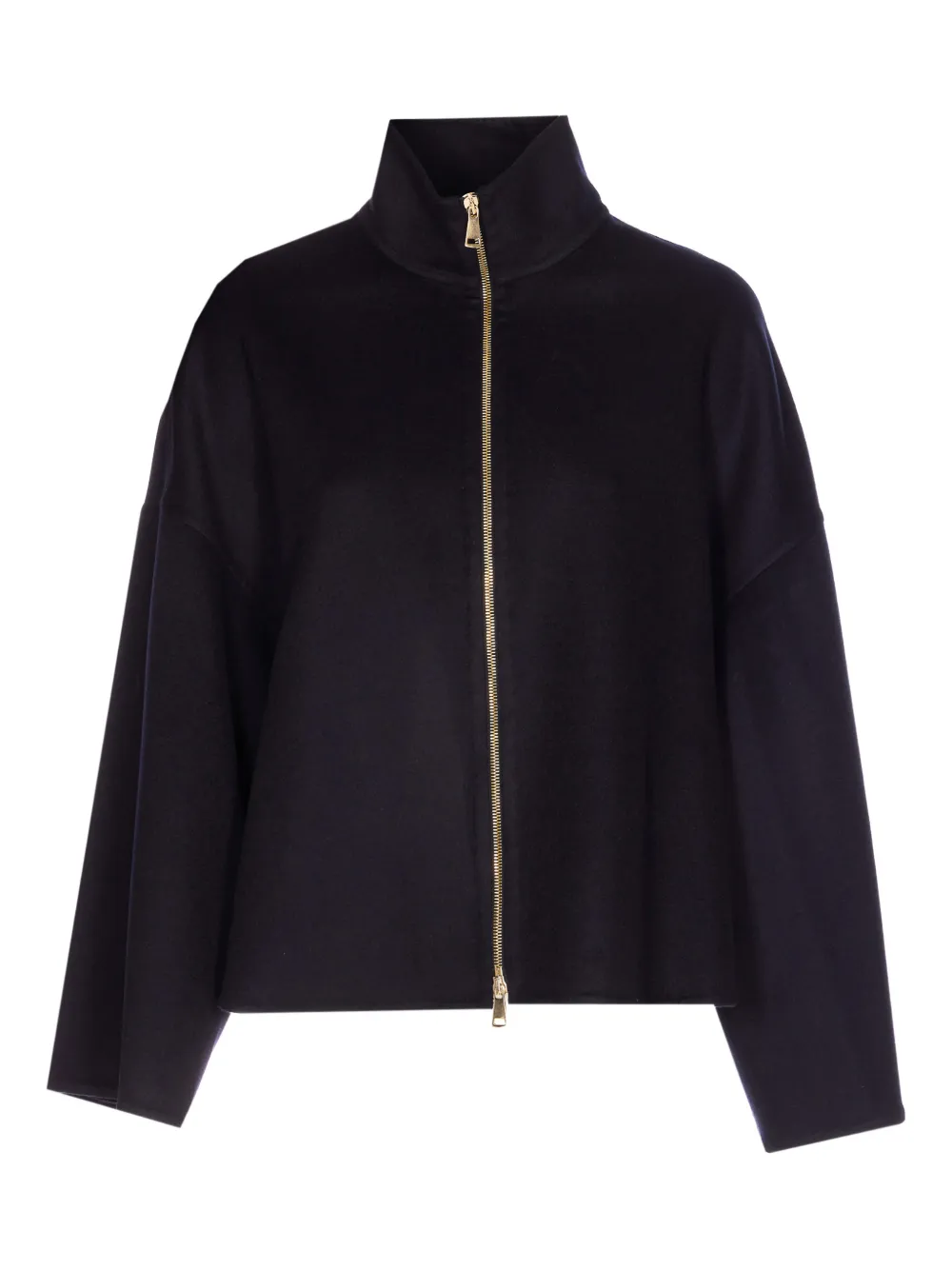 Fabiana Filippi zip-fastening high-neck jacket - Nero