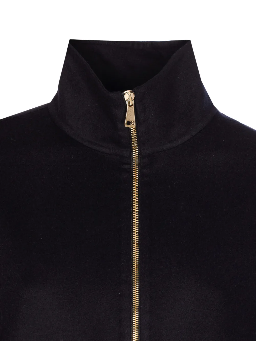 Zip-Fastening High-Neck Jacket