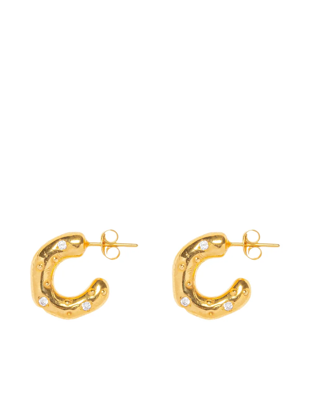 Nassimoto Adriana studded earrings - Goud