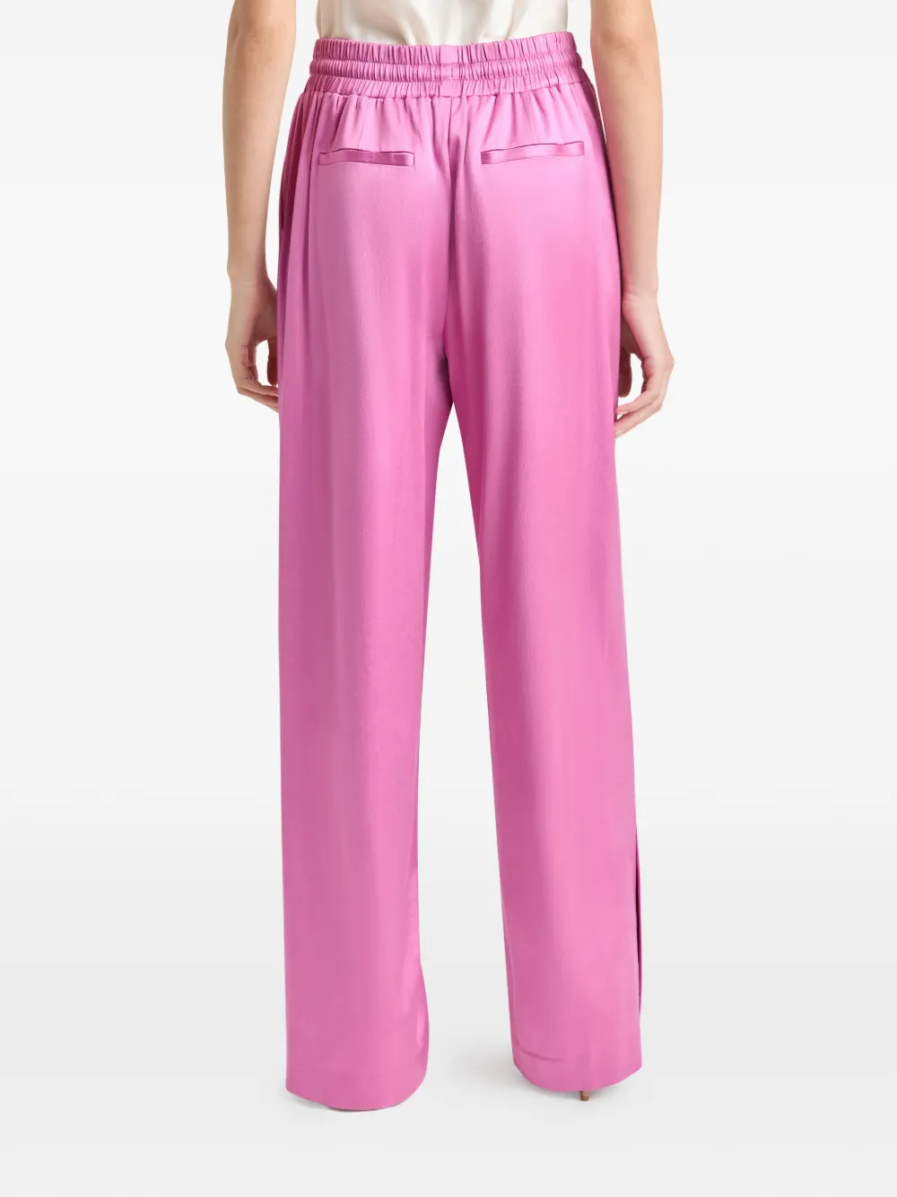 Cinq A Sept Damoni broek met trekkoord en split Roze