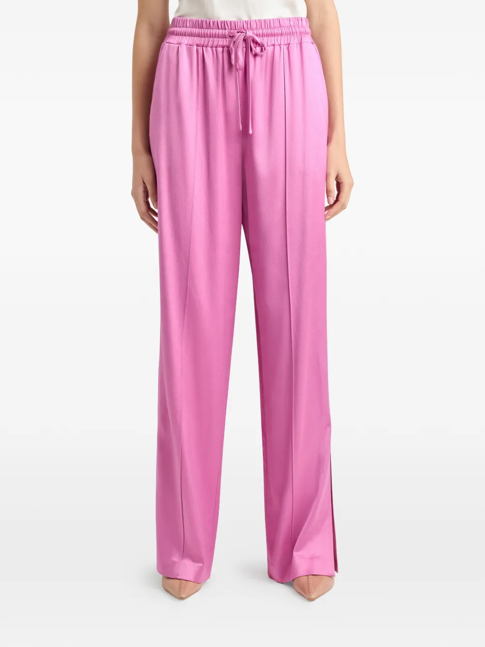  Cinq A Sept Damoni Drawstring Split Trousers - Pink 