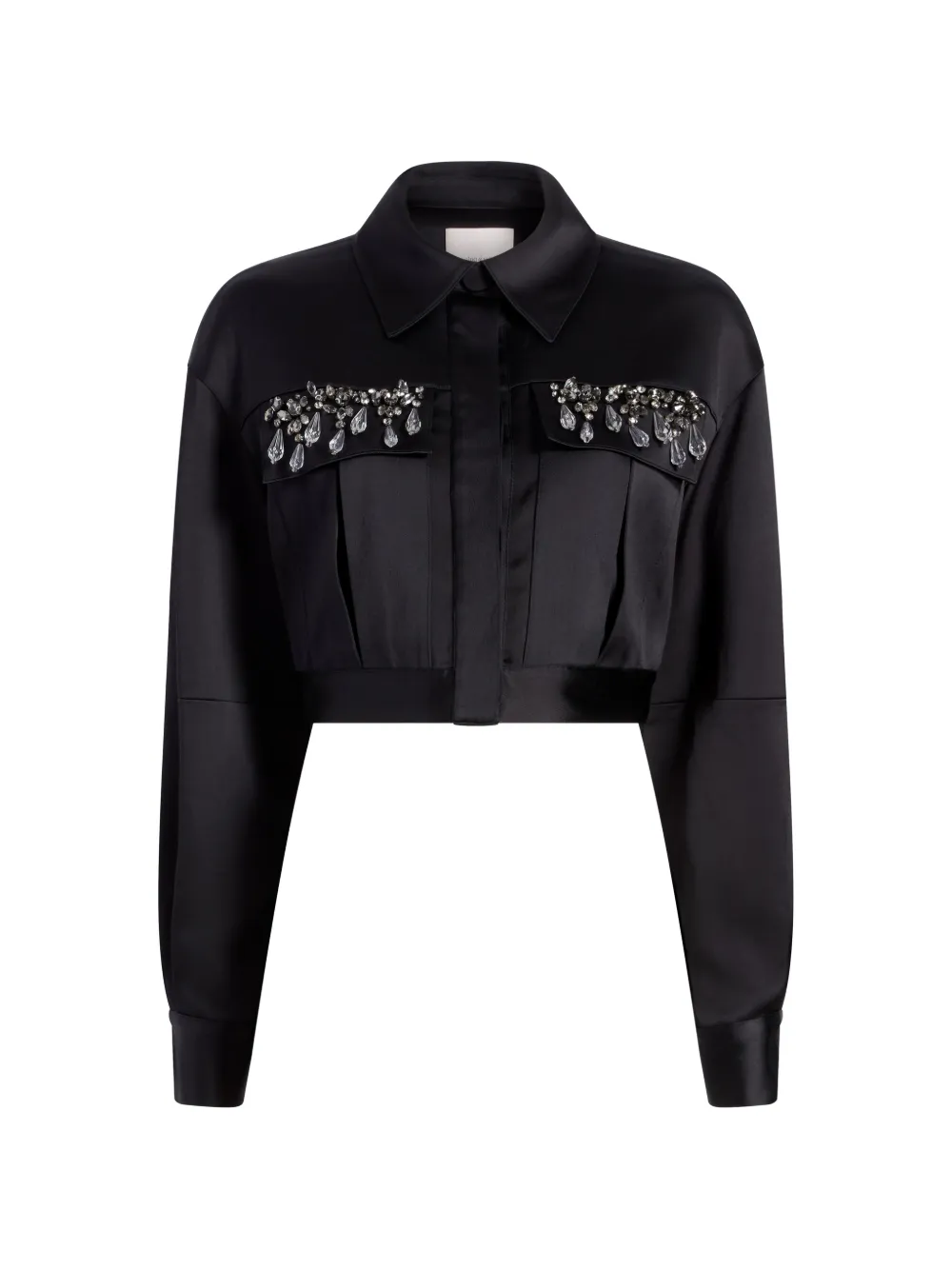 Cinq A Sept gemstone layered damoni jacket - Nero