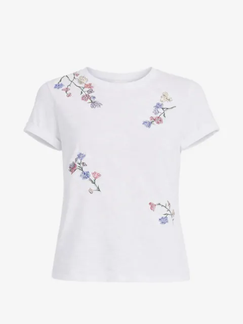Cinq A Sept playera con diseño floral