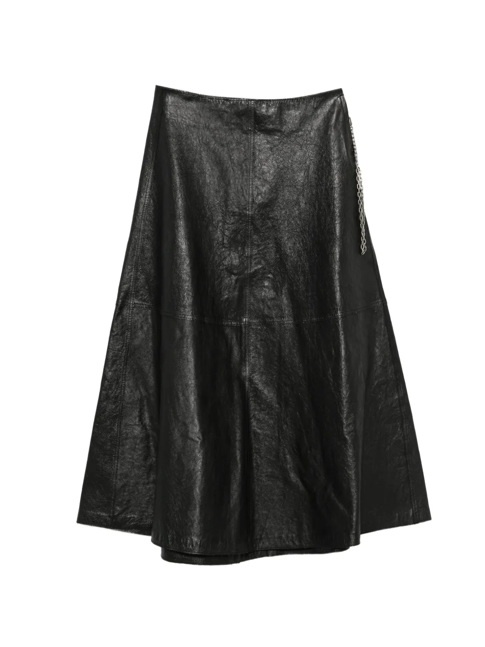 Alexander Wang chain A-line skirt - Nero