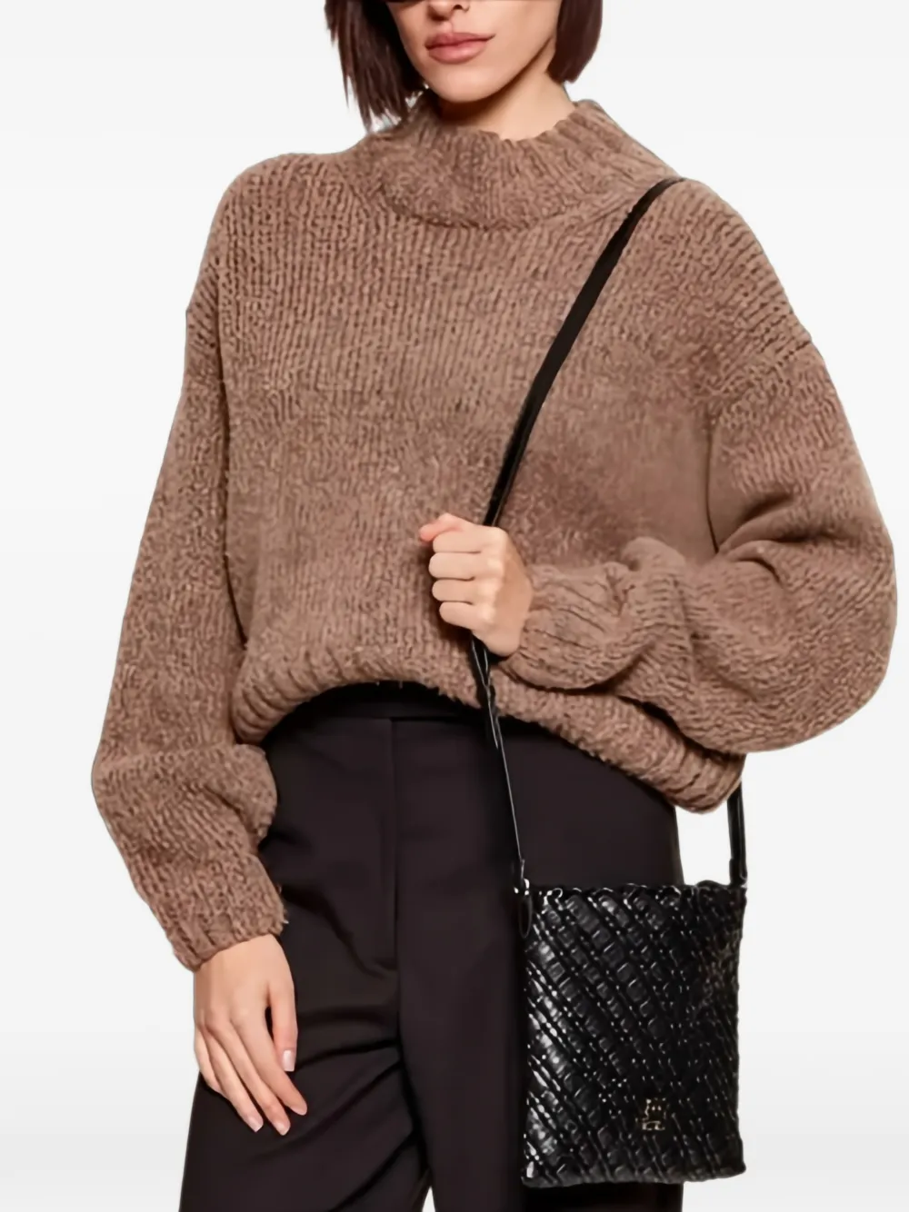 Tommy Hilfiger Crossbodytas met rits Zwart
