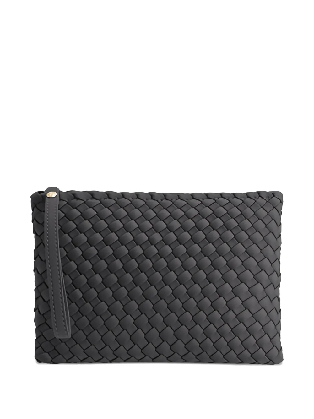MARREA Clutch con design intrecciato - Grigio