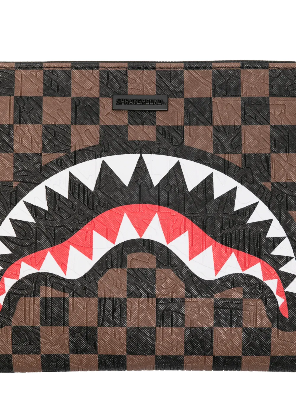 Chessboard Shark Clutch