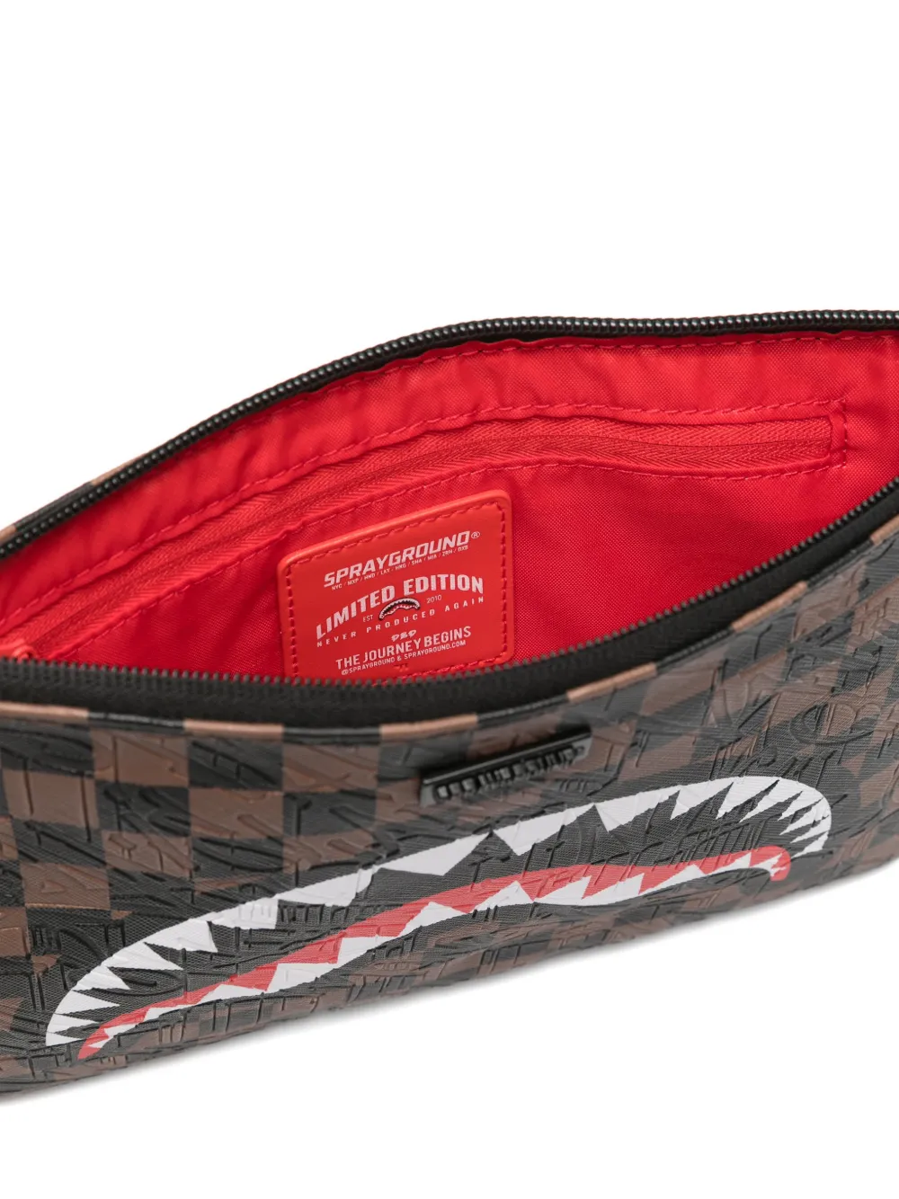 Chessboard Shark Clutch