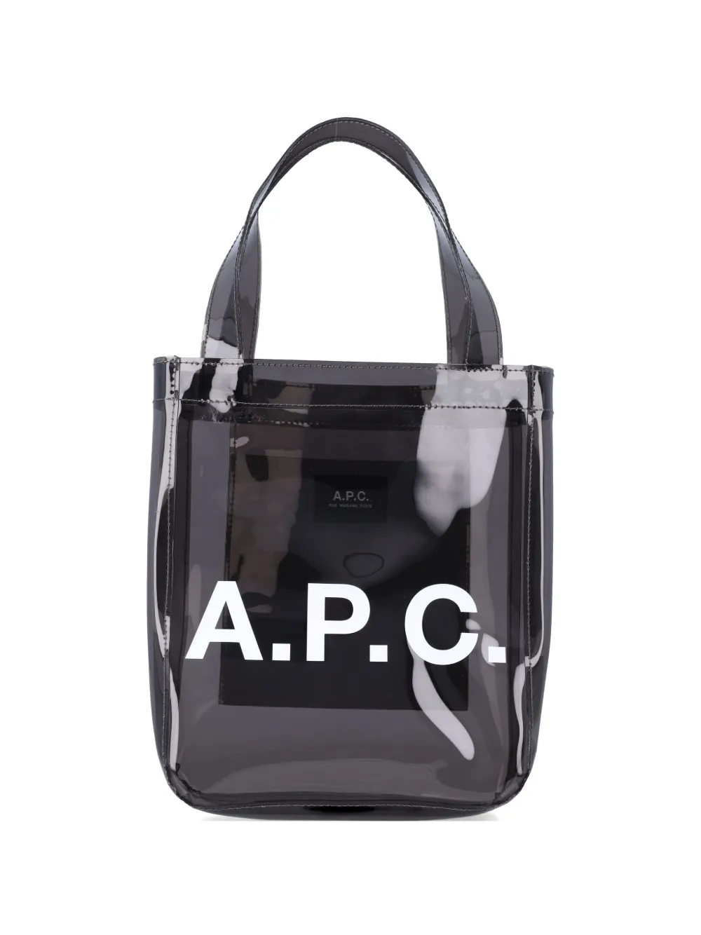 A.P.C. Borsa tote Lou piccola - Grigio