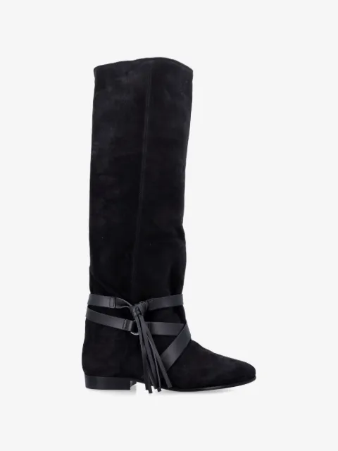 ISABEL MARANT Hohe Silmon Stiefel aus Wildleder