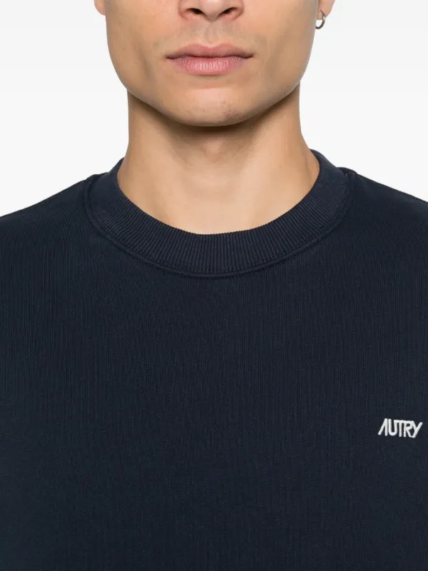 Autry Logo Sweatshirt | Blue | FARFETCH AO