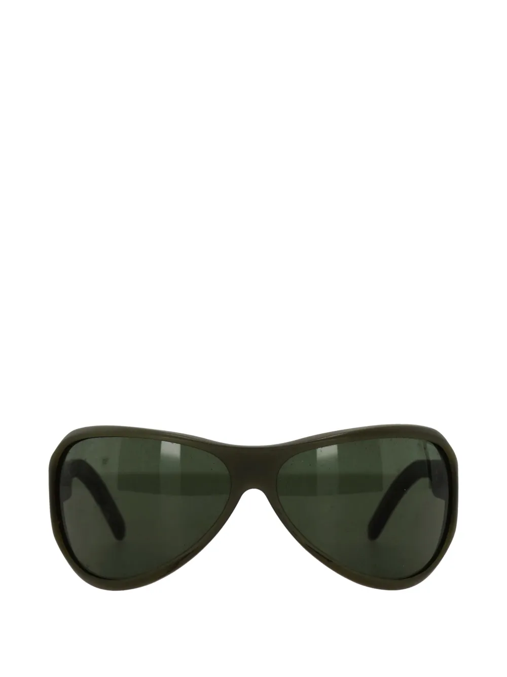 Italia Independent Occhiali da sole con montatura stile pilota - Verde